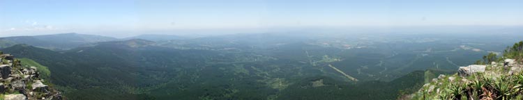 Vue panoramique � Kaapsehoop